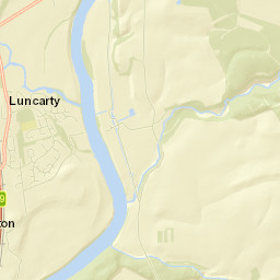 Luncarty Street Map