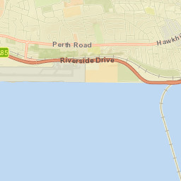 Riverside Drive, Dundee, Dundee City DD2, UK Street Map