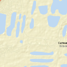 Sitniki Street Map