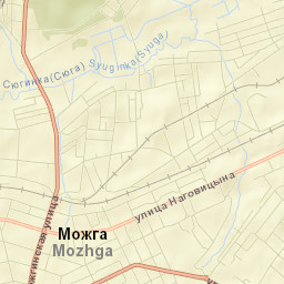 Mozhga Street Map