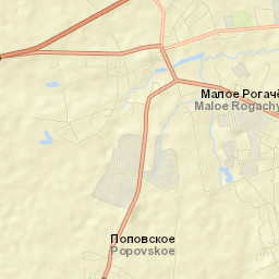 Rogachëvo Street Map