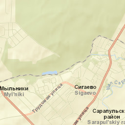 Sigayevo Street Map