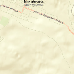 Mikhaylovsk Street Map