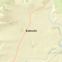 Balmullo Street Map