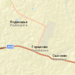 Gorshkovo Street Map