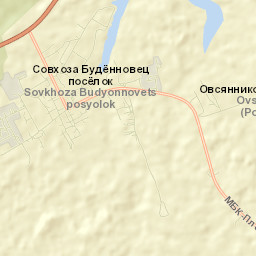 Budenovetc Street Map