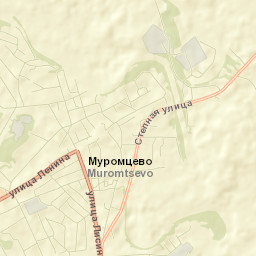 Muromtsevo Street Map