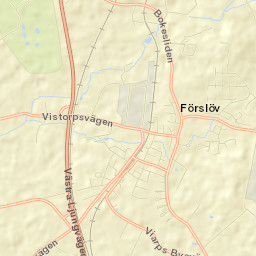 Förslöv Street Map