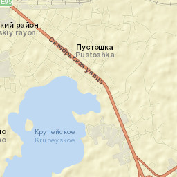 Pustoshka Street Map