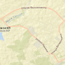 Vysokovsk Street Map