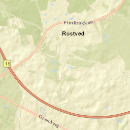 Syddjurs Kommune Street Map