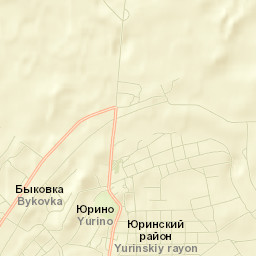 Yurinskiy Rayon Street Map
