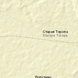 Staraya Toropa Street Map