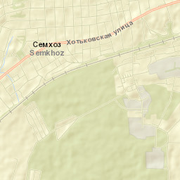 Semkhoz Street Map