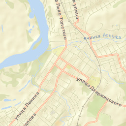 Achinsk Street Map