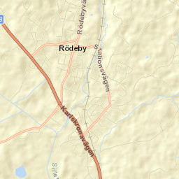 Rödeby Street Map