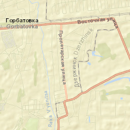 Gorbatovka Street Map