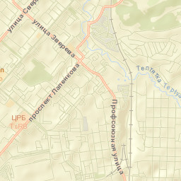 Achinskiy Rayon Street Map