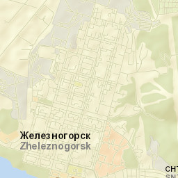 Zheleznogorsk Street Map