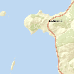 A816, Oban, Argyll and Bute PA34, UK Street Map