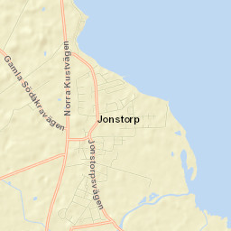 Jonstorp Street Map