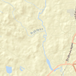 Bräkne-Hoby Street Map