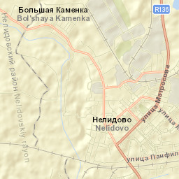 Nelidovo Street Map