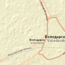 Volodarsk Street Map