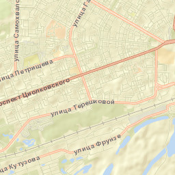 Dzerzhinsk Street Map