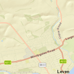 Leven Street Map