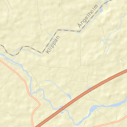 Östra Ljungby Street Map