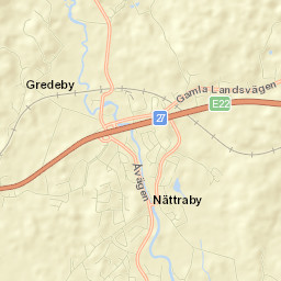 Nättraby Street Map