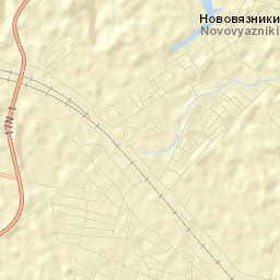 Novovyazniki Street Map