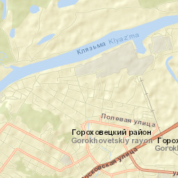 Gorokhovets Street Map