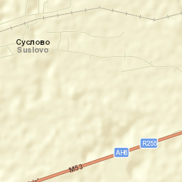 Suslovo Street Map
