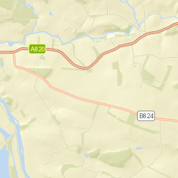 B824, Dunblane, Stirling FK15, UK Street Map