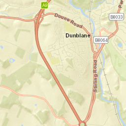 Stirling Road, Dunblane, Stirling FK15, UK Street Map