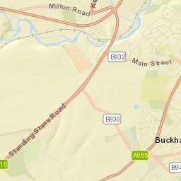 Buckhaven Street Map