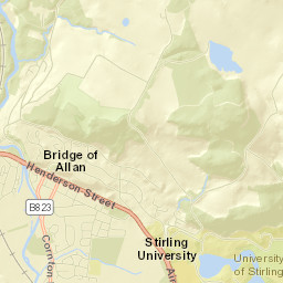 22 Glen Road, Bridge of Allan, Stirling FK9 Street Map