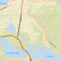 Silkeborg Street Map