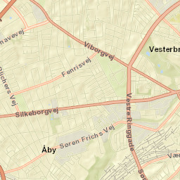 Århus Kommune Street Map