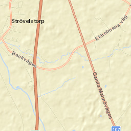 Strövelstorp Street Map