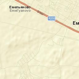 Yemel’yanovo Street Map