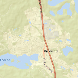Virklund Street Map