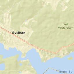 Svejbæk Street Map