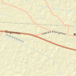 Kvidinge Street Map