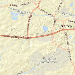 Perstorp Street Map