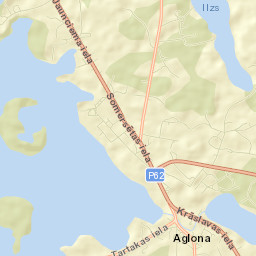 Aglona Street Map