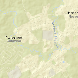 Fryanovo Street Map