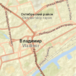 Vladimir Street Map
